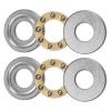 QUARKZMAN 2-Pack F5-12M Thrust Bearings, 5 x 12 x 4 mm, Brass, with Washers, ABEC-3 view 1