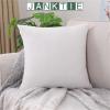 Forest Sunrise Pillow Covers 24 x 24 in, Set of 4, Soft Plush, Zippered view 2
