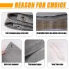 NINGBAI HDPE Balcony Privacy Screen, 105 x 500 cm, Yellow view 2