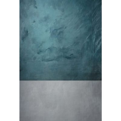 SDOTPMT 8 x 12 ft Old Master Blue-Gray Abstract Texture Polyester Photography Backdrop