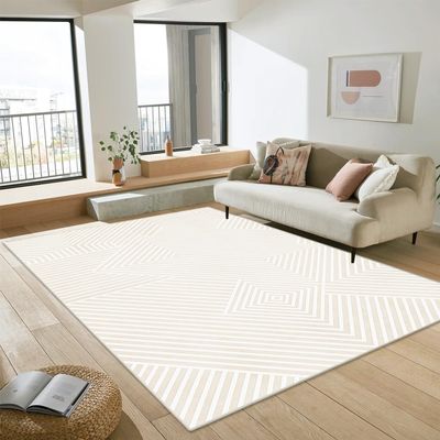 MENGH Modern Short-Pile Living Room Rug, 200 x 330 cm