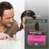 Jingan Lockable Cash Box with Key Lock, Small Metal Safe view 2