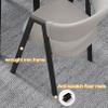 BYJSJY Round Dining Table Set with 4 Chairs, Size A1 view 4