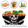 Jolly Roger Pirate Flag Reusable Shopping Basket view 4