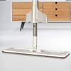 Flat Floor Mop with 3 Gray Microfiber Cloths view 4
