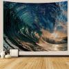 MERVOS Blue Wave Landscape Tapestry, Wall Hanging Decor view 1