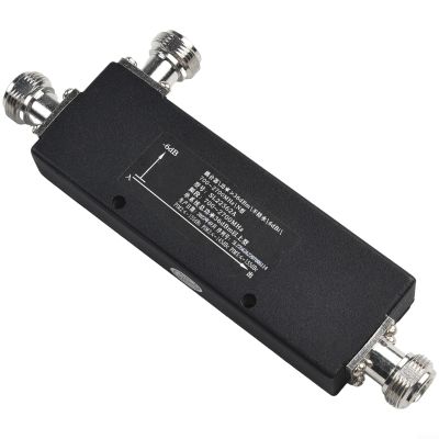 HpLive RF Directional Coupler, N-Type Female, 800–2500 MHz, 200 W, 5–40 dB (6 dB)