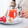 Soulnioi 250 ml Set of 2 Double-Wall Insulated Glass Cups for Espresso, Coffee, Tea, Milk, and Juice view 4