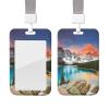 National Park ID Badge Holder with Lanyard view 1