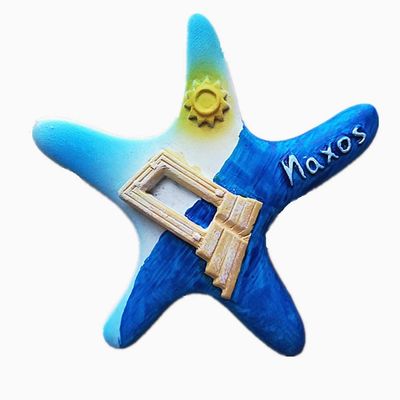 PIWINE 3D Naxos Greece Refrigerator Magnet, Color 6