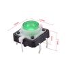 FACSER 5-Piece 12 x 12 mm Illuminated Tactile Micro Pushbutton Switch, Momentary Reset, Red view 4