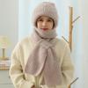 GAMIRA 2-in-1 Windproof Scarf Knit Hat with Ear Protection for Women (C, One Size) view 3