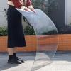1 mm Polycarbonate Replacement Roofing Sheets for Greenhouses, Transparent and Flexible, 1.225 m (4 × 16.4 ft) view 1