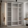 Davos 3-Door Sliding Wardrobe with Mirror view 3
