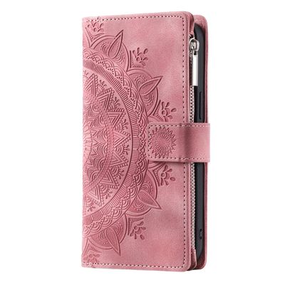 BLOTECH Phone Wallet Case for Motorola Moto G7/G7 Plus, Pink