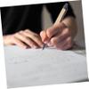 10 Paper Ballpoint Pens with Black Ink for School and Celebrations view 3