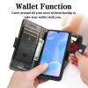 Black PU Leather Wallet Case for Redmi Note 10 JE JLH-AN00 / Note 10T 5G (Japan) view 3