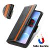 Black PU Leather Wallet Case for Redmi Note 10 JE JLH-AN00 / Note 10T 5G (Japan) view 4