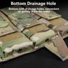 KLYso Tactical Vest Attachment for 3 M4 5.56 Magazines, Front Panel, Cordura, BCP view 4