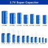 1-Piece Supercapacitor, 2.7 V, 1/2/3/6.8/8/10/15/20/30/40/50/80/90/100/120/200/300/400 (Size: 2.7 V 200 F, 25 x 59.5) view 4