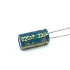 20-Piece 220 µF 16 V Aluminum Electrolytic Capacitors, 6 × 12 mm view 1