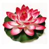 HKYBCF Artificial Floating Lotus Flower, 60 cm, Red view 1