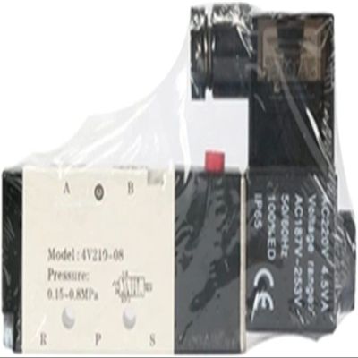 JCAKES 4V210-08 Pneumatic Solenoid Valve, AC110V, with 4mm Fittings