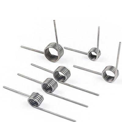 Stainless Steel Left-Hand Torsion Spring, 1 mm Wire Diameter, 60/120/180° Angle, for Trash Can Stand, Customizable (Size: 9.0 mm, 9 Turns; Color: 8.0 mm, 5 Pieces, 80°)
