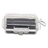 Waterproof Dustproof Phone Organizer Box with Shock Absorption, Transparent Small Model view 1