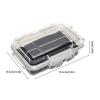 Waterproof Dustproof Phone Organizer Box with Shock Absorption, Transparent Small Model view 4