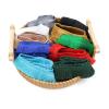 SYSUII 25 m x 2.8 cm Cotton Fringe Trim, Dark Blue view 4