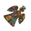 Sugar Skulls Printed Wooden Christmas Ornaments view 2