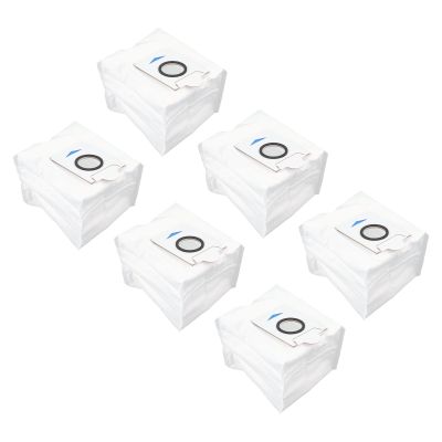 6-Pack Vacuum Bags for ECOVACS DEEBOT DDB030025 X2 Omni Robot Vacuum