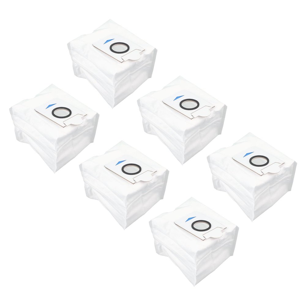 6-Pack Vacuum Bags for ECOVACS DEEBOT DDB030025 X2 Omni Robot Vacuum