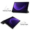 Samsung Galaxy Tab S9 FE 10.9-Inch 2023 Case, Trifold Stand Cover with Pencil Holder, Auto Sleep/Wake, Soft PU Leather, Gray view 2