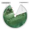 Christmas Tree Skirt, Large Tree Base Cover, New Year's Party Decoration, Gator Lurking Green view 4