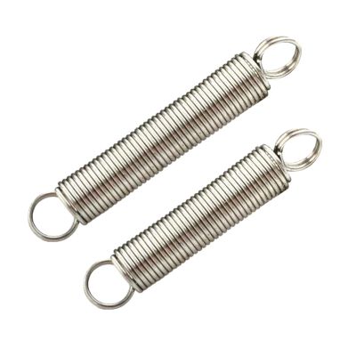 Tension Springs, Coil Springs, 5 pcs, 0.5 mm Wire Diameter, Stainless Steel Extension Springs with Closed Loops, 5 mm Outer Diameter, Cylindrical Helical Return Springs, Length 15–120 mm, Optional, 0
