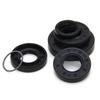 NBR TC-20 Double-Lip Radial Rotary Seals, 2/5 pcs, 20 mm ID, 27/28/30/32/34/35/37/38/40/42/45/47/50/52 mm, 5/6/7/8/10/12 mm Shaft view 4