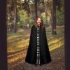 BSEID Long Hooded Cape, Adjustable Polyester Witch Cape for Adults view 4