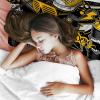 King Size Bedding Set, Yellow Graffiti, 3-Piece, Ultra-Soft view 3
