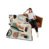 Ergocar Boho Plush Jacquard Throw Blanket with Tassels view 1