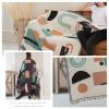Ergocar Boho Plush Jacquard Throw Blanket with Tassels view 4