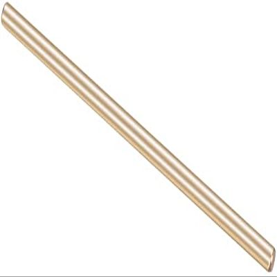 XYWHPGV Solid Brass Round Rods, 60 mm x 3 mm, 5 Pieces