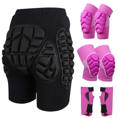 GAOSHI Padded Protective Shorts for Youth, Hip and Buttock Guards, A2, 3XL