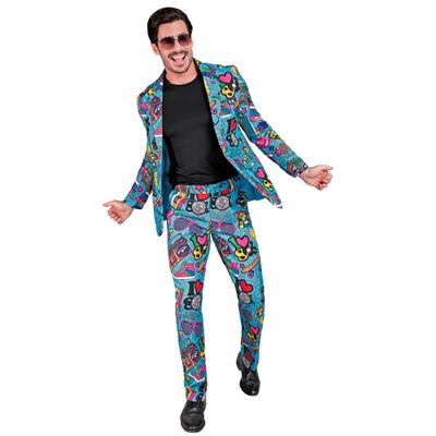 WIDMANN MILANO Party Fashion Men's 1980s Suit Set