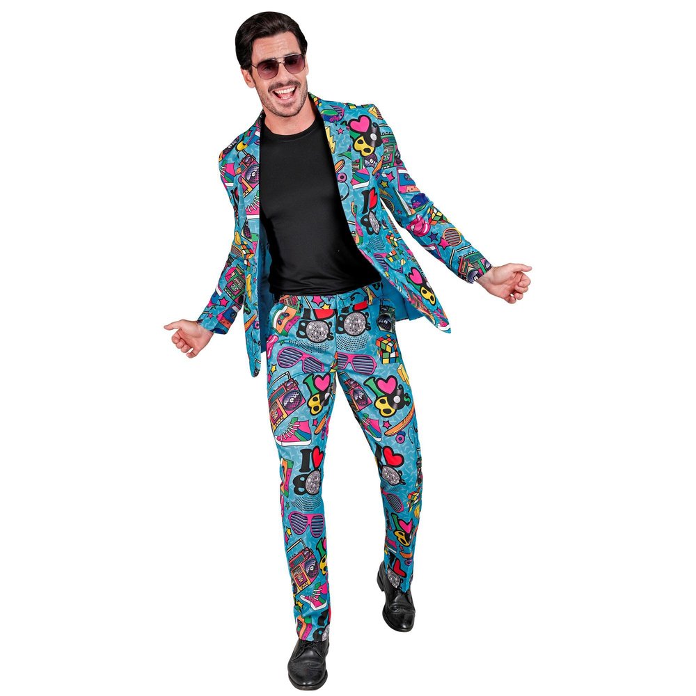 WIDMANN MILANO Party Fashion Men's 1980s Suit Set