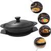 2-Piece Ceramic Casserole Pots with Lids view 4