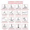 Coavoo 3060 T-Slot Aluminum Profile, 950 mm, Black, 4-Pack view 4