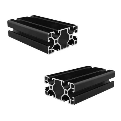 Coavoo 4080 Aluminum Profile, 840 mm, T-Slot, Black, 40 x 80 mm, 2-Pack