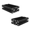 Coavoo 4080 Aluminum Profile, 840 mm, T-Slot, Black, 40 x 80 mm, 2-Pack view 1